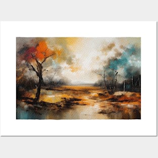 Landscape Nature Painting Posters and Art